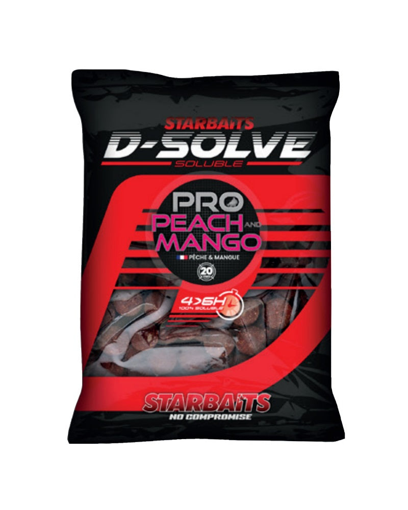 Boilies Starbaits Solubili Probiotic Peach Maniglia 20 mm 2,5 kg