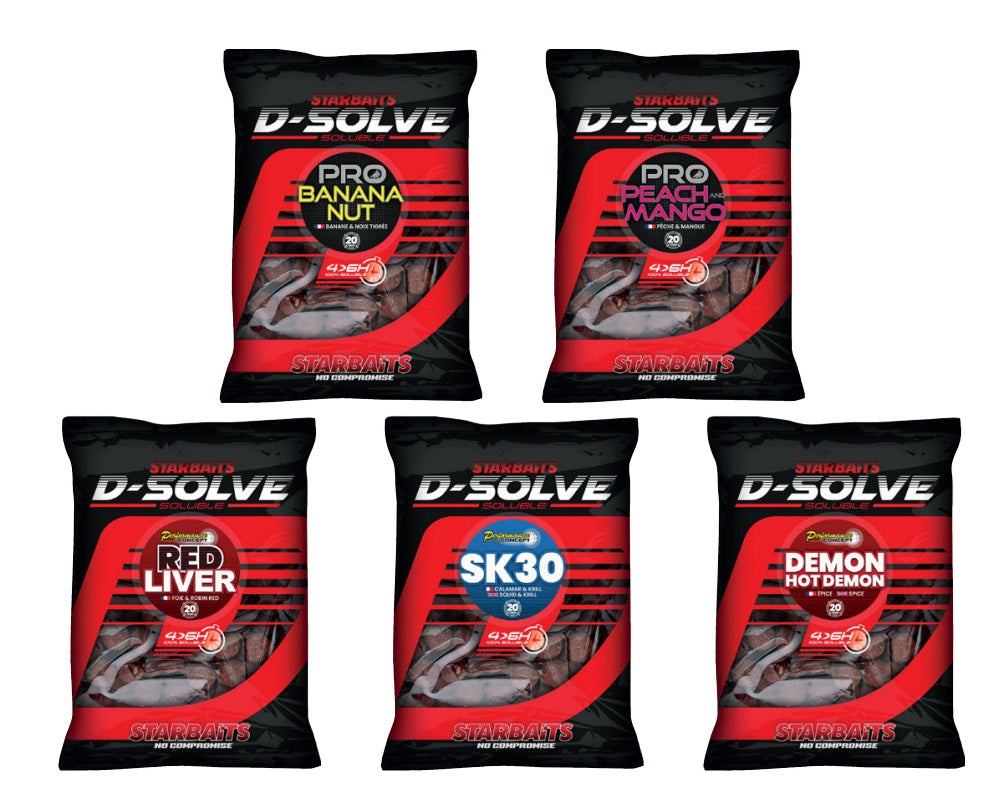 Boilies Starbaits Solubili Red Liver 20 mm 2,5 kg