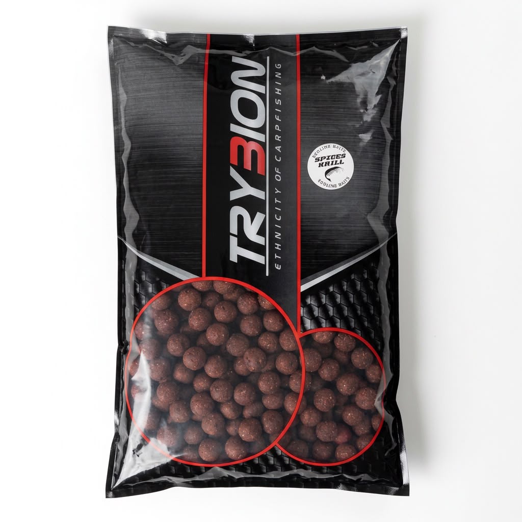 Borsa  Trybion Boilies Spezie Krill 4 Kg - 18 mm
