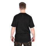 Maglietta Fox Logo T Nero/Camoscio