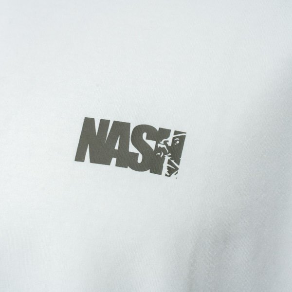 Maglietta Nash Make It Happen Carp Logo Bianco