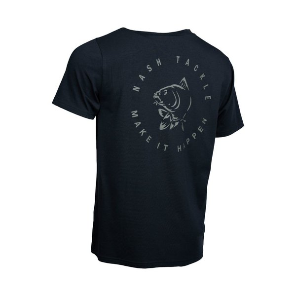 Maglietta Nash Make It Happen Carp Logo Nero