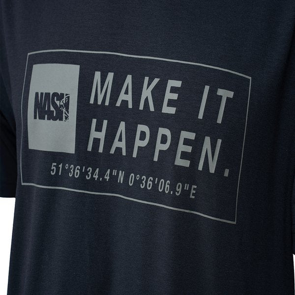 Maglietta Nash Make It Happen Coordinates Nero