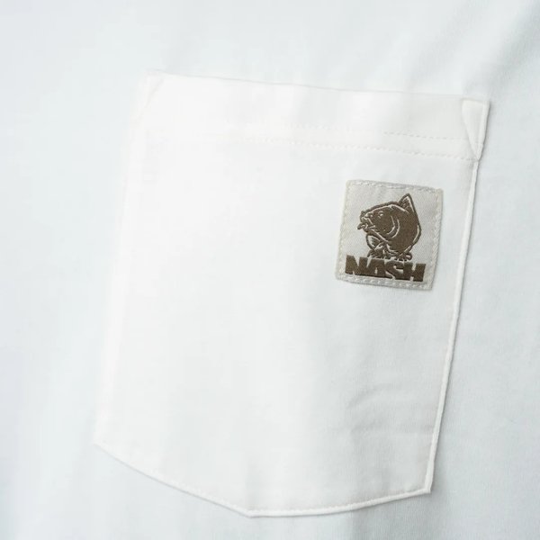 Maglietta Nash Make It Happen con tasca Bianco