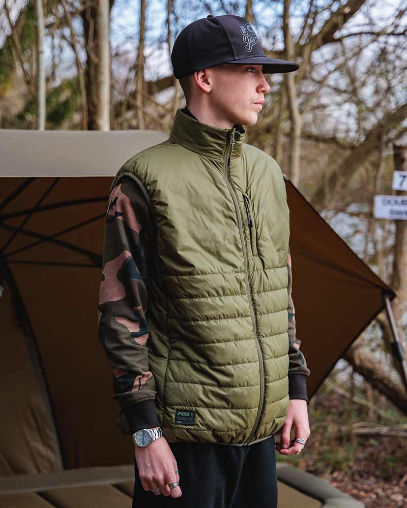 Chaleco sin mangas Fox Olive Verde