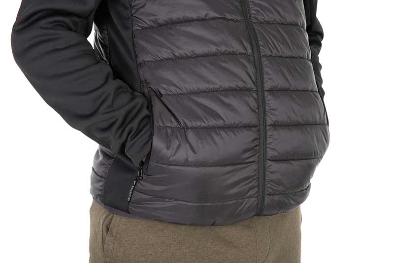 Chaqueta Fox Collection Hybrid Nero/Arancione