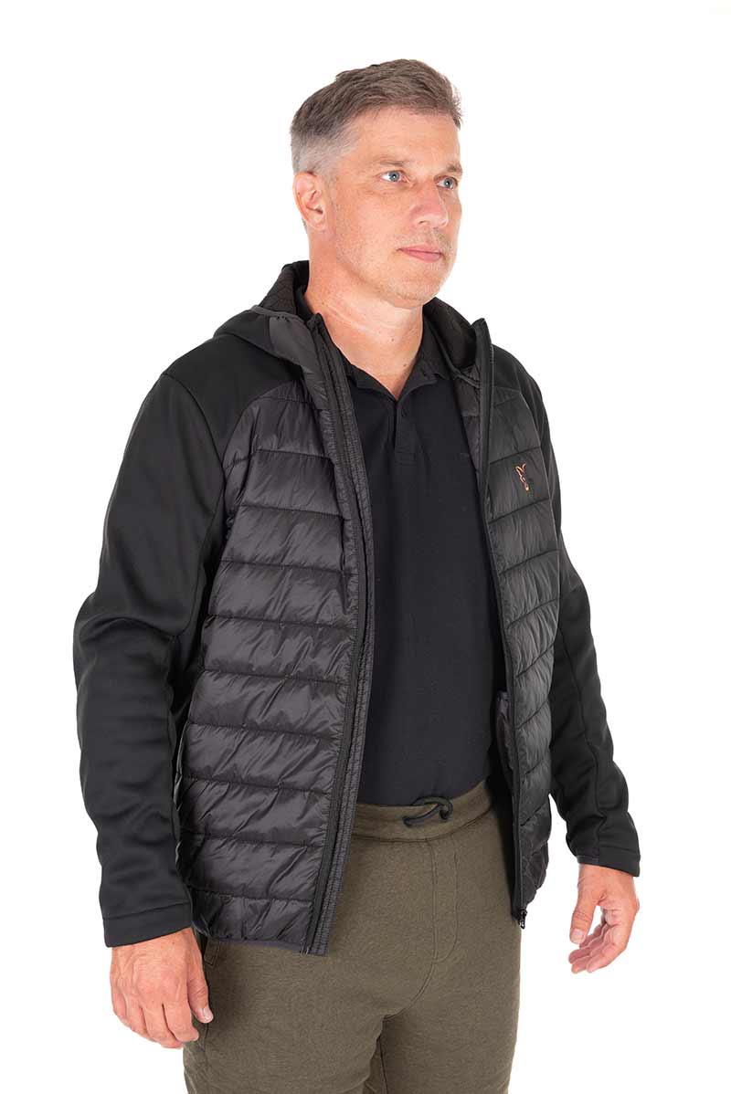 Chaqueta Fox Collection Hybrid Nero/Arancione