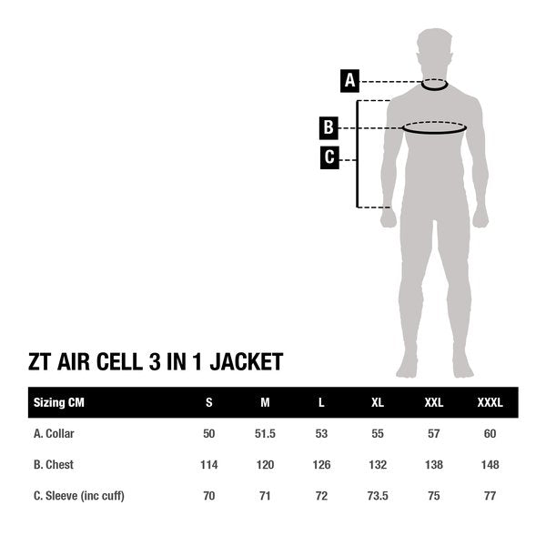 Giacca termica Nash ZT Cella d'aria 3 in 1