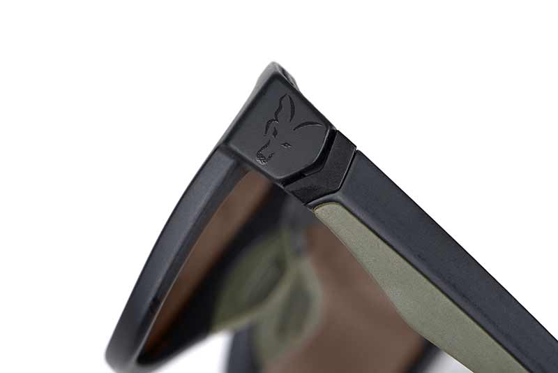 Occhiali da sole polarizzati Fox Collezione Verde e Nero