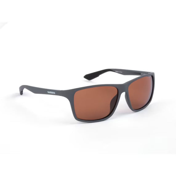 Occhiali da sole polarizzati Shimano Technium Grigio scuro e rame