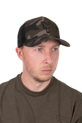 Gorra Fox Trucker Nero-camoscio
