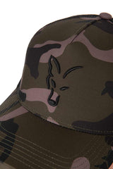 Gorra Fox Trucker Nero-camoscio