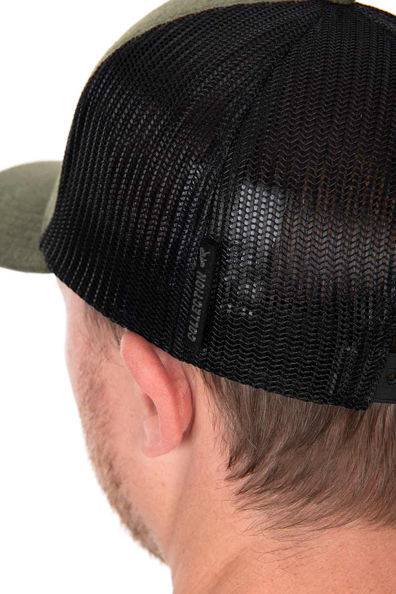 Gorra Fox Trucker Verde-Nero