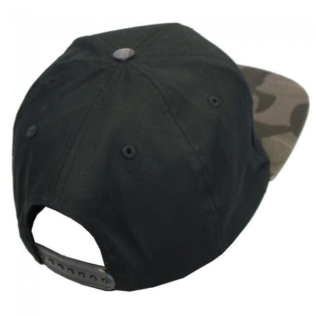 Vass VB691 Cappello a punta nero-grigio mimetico