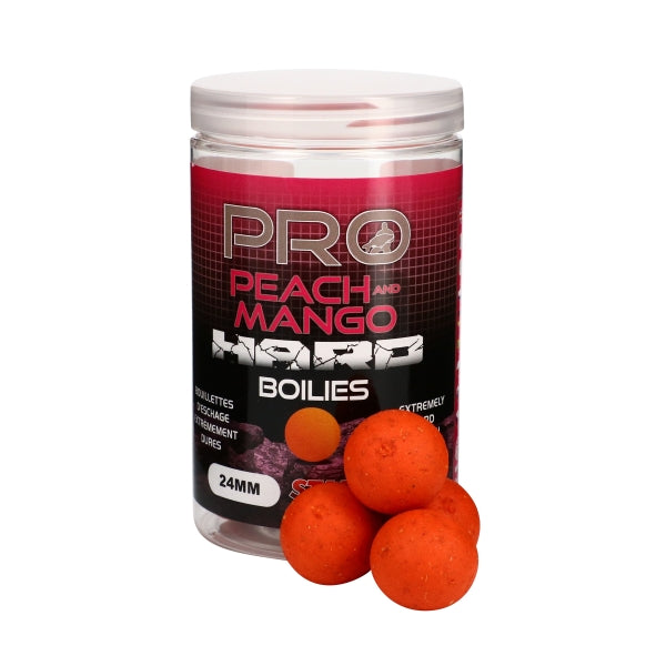 Hard Boilies Starbaits Probiotic Peach Maniglia 24 mm