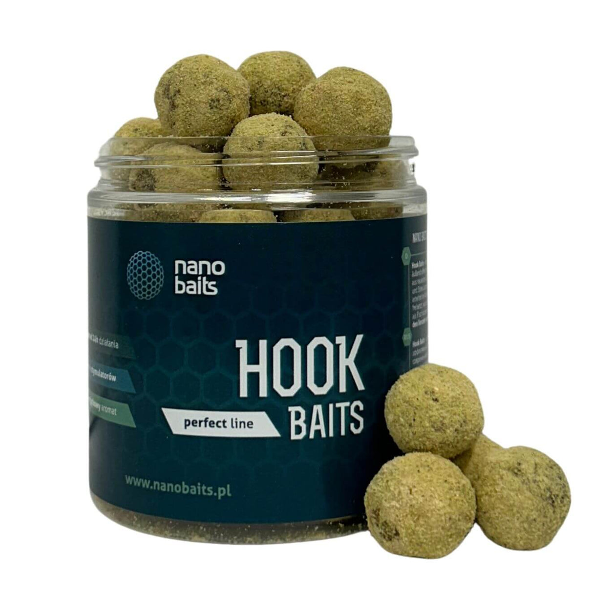 Hard Hook Baits Nano Baits Verme del sangue 18 mm