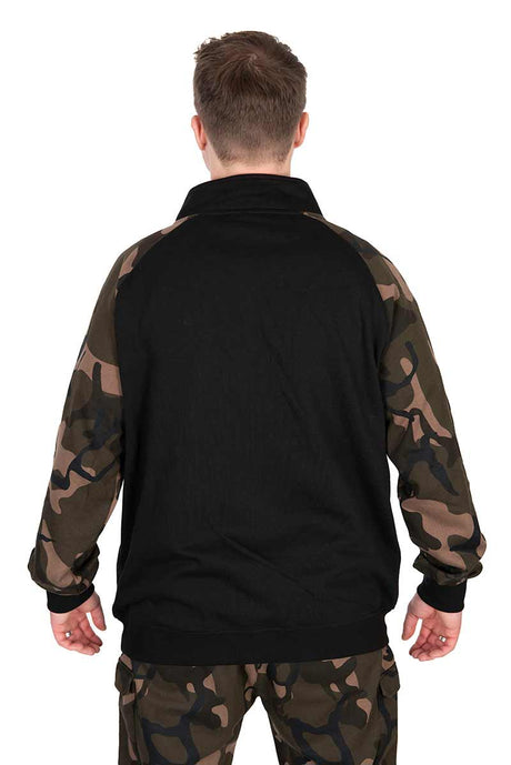 Maglia Fox LW Nero e Camo con zip