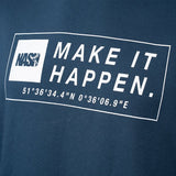 Maglia Nash Make It Happen Coordinates Blu navy
