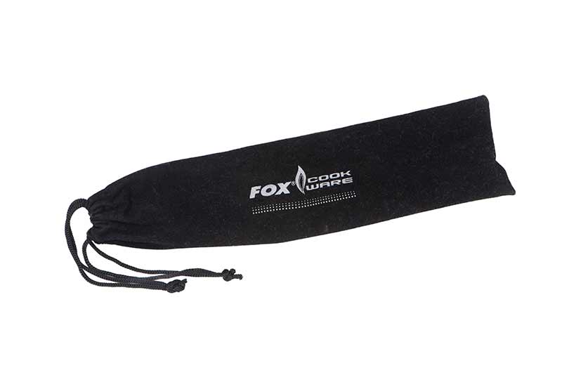 Set di posate Fox {{90bb6f488e1942feececc6697a92b6}} acciaio inox nero
