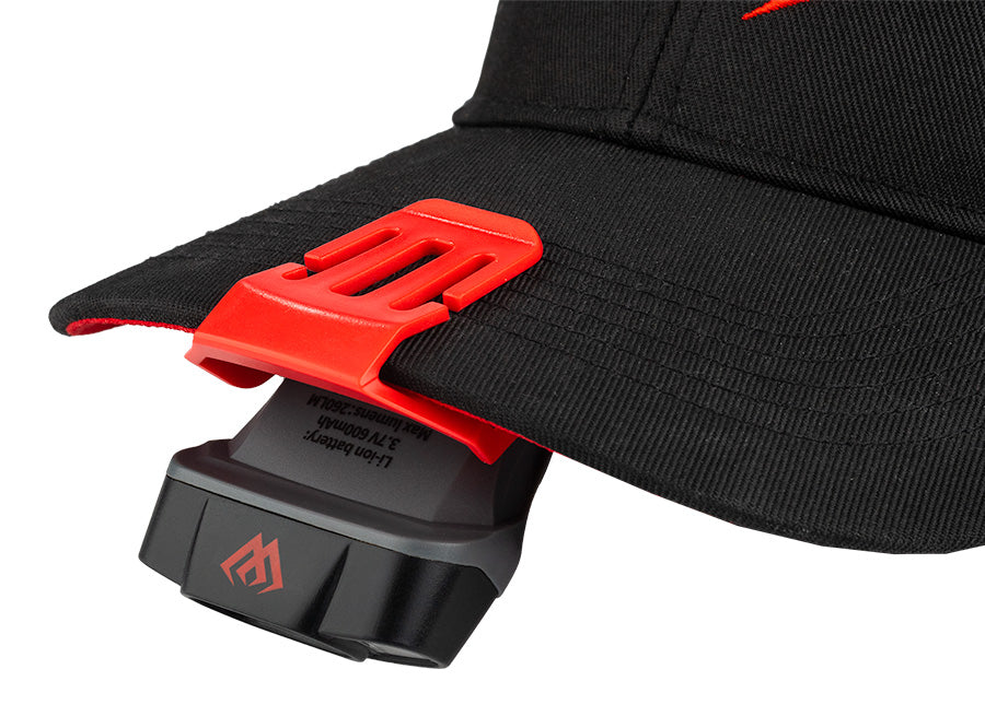 Lampada frontale Mikado con clip universale