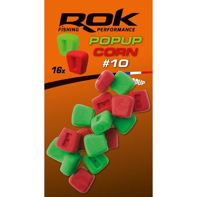 Mais Pop up Rok Fishing Rosso/Verde 10