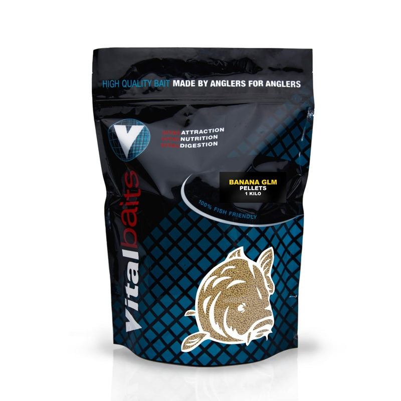 Micro Pellet Vitalbaits Banana GLM 4 mm