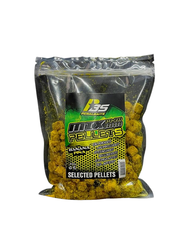 Miscela Pellets Peralbaits Banana Ananas 14-20 mm