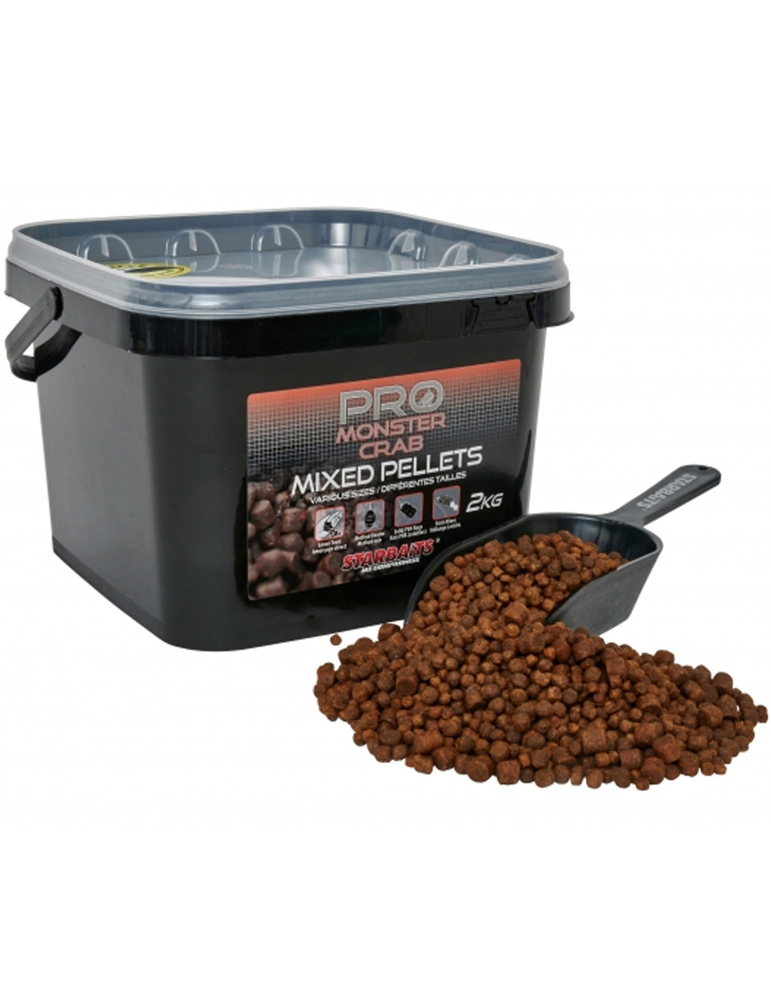 Miscela Pellets Starbaits Probiotic Monster Crab 2 kg