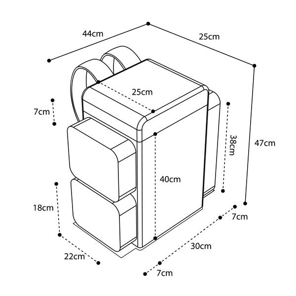 Zaino Nash Subterfuge Rucksack 50L