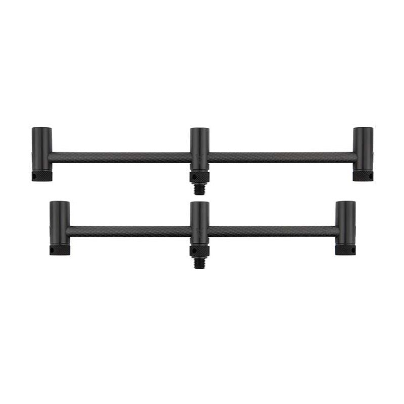 Confezione 2 Buzz bars regolabile Fox Black Label Carbonio 3 canne 22 - 25 cm