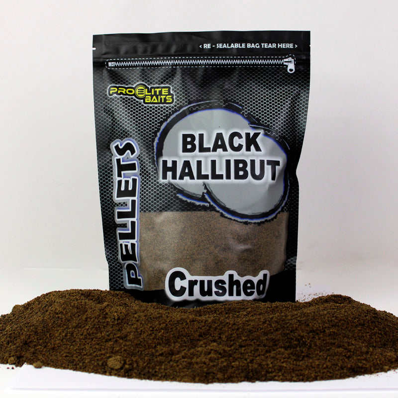 Pellets triturati Pro Elite Baits Ippoglosso nero 900 g