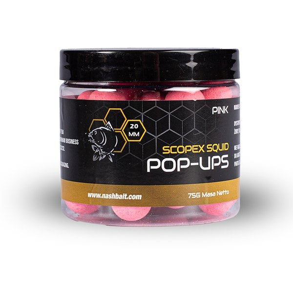 Pop Ups Nash Scopex Squid Rosa 20 mm