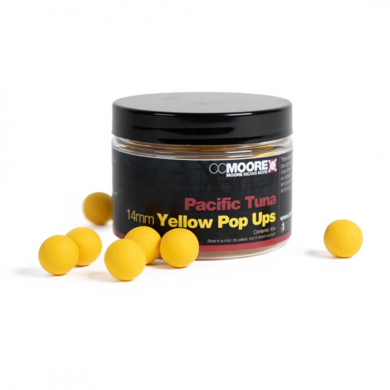 Pop ups Ccmoore Tonno del Pacifico giallo 14 mm