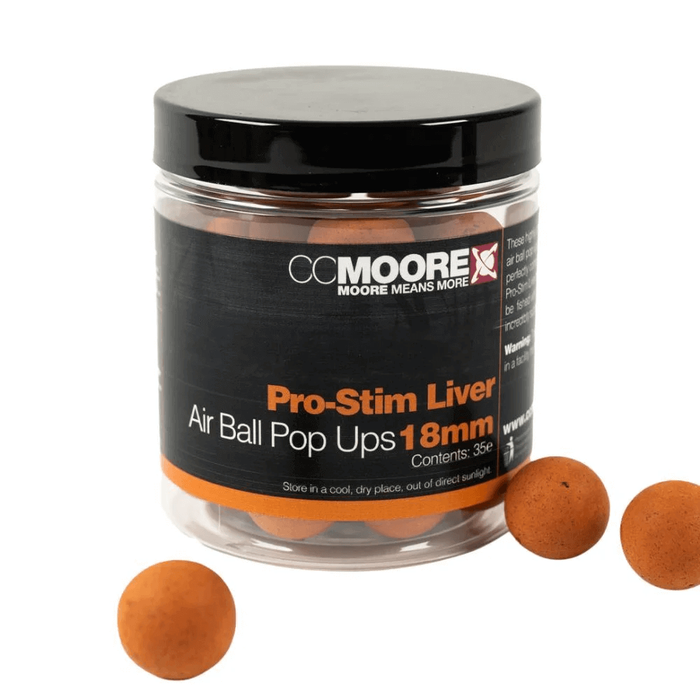 Pop ups Ccmoore Pro-Stim Liver Air Ball Marrone 18 mm