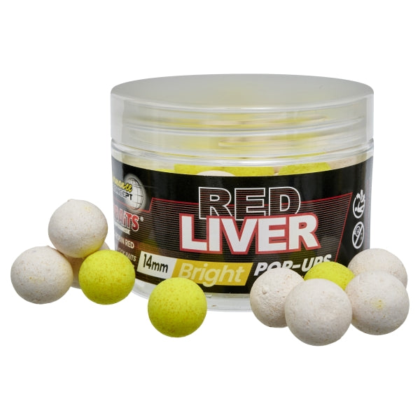 Pop ups Starbaits Red Liver Luminoso 14 mm