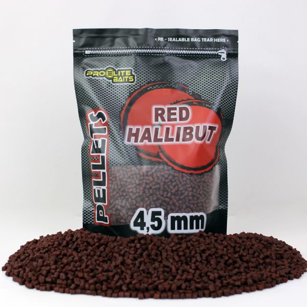 Pellet Pro Elite Baits Red Hallibut