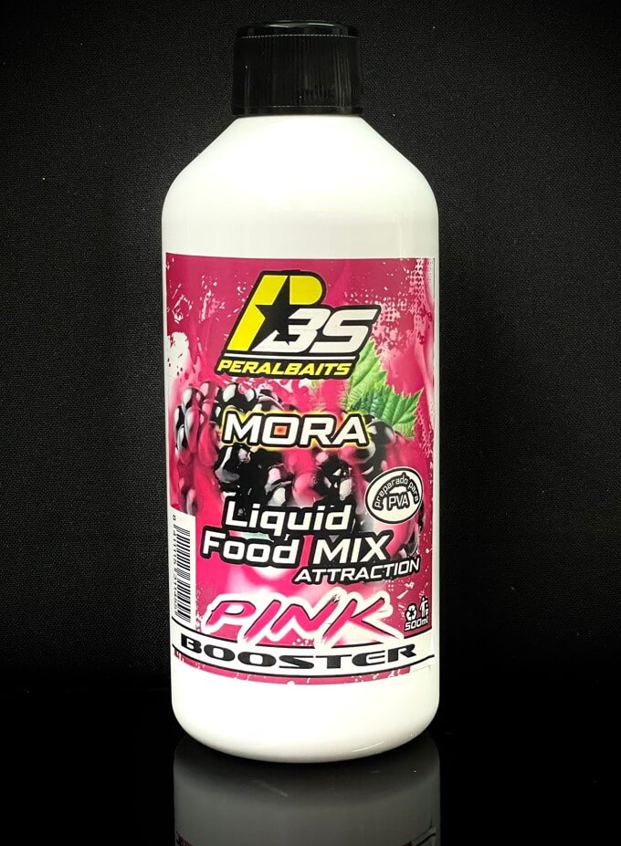 Liquido Peralbaits Booster Rosa Mora 500 ml