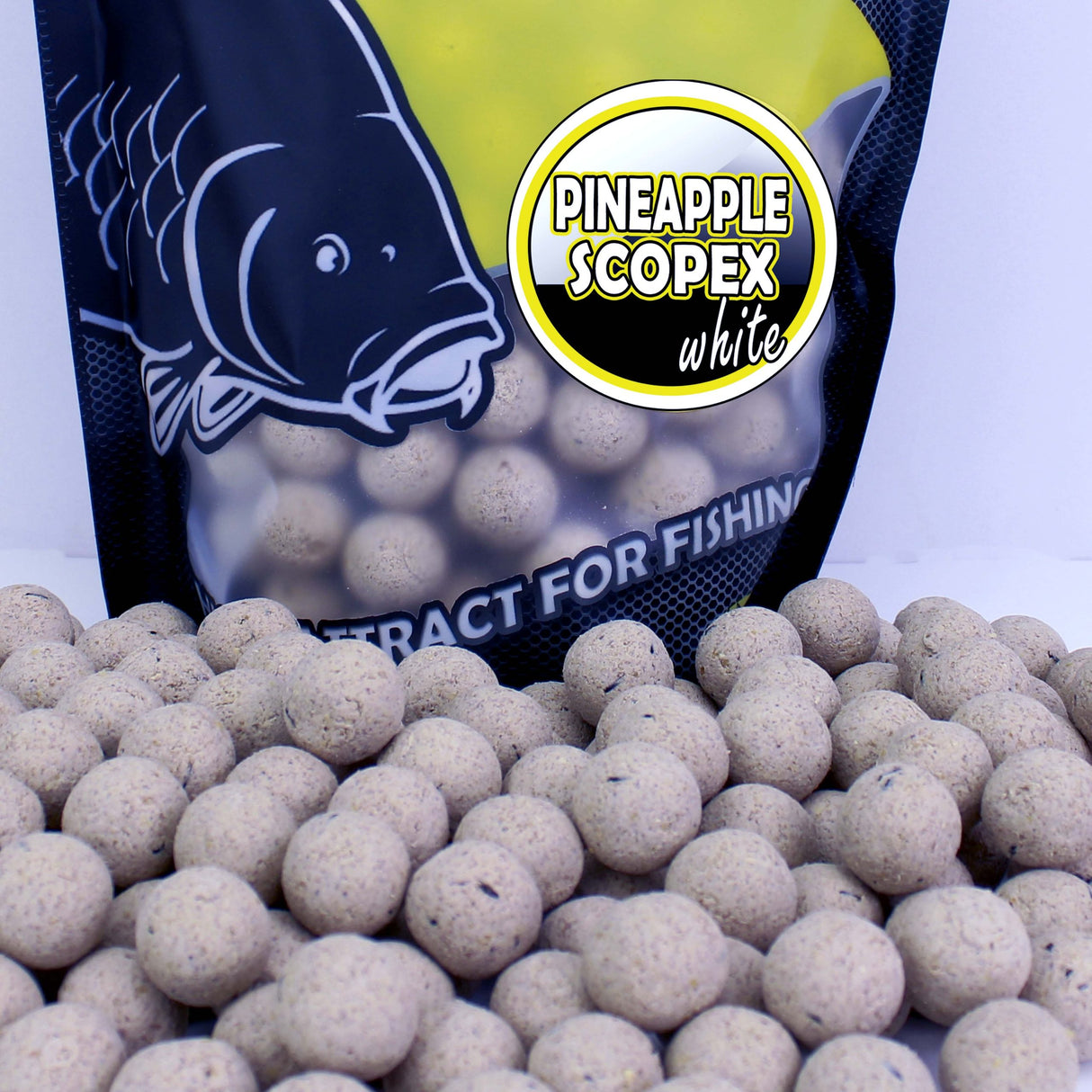Session Pack Pro Elite Baits Ananas Scopex Bianco