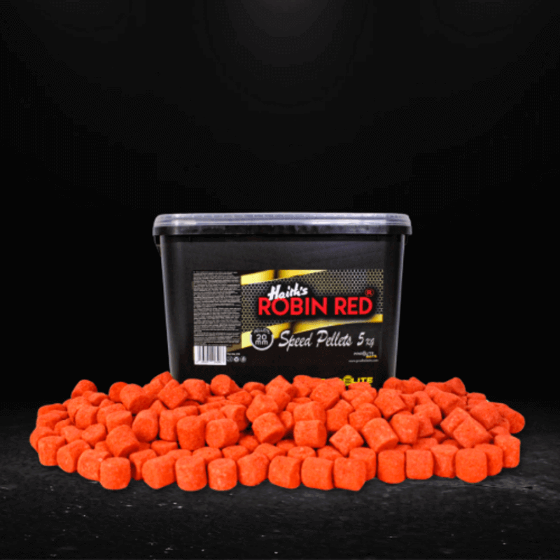 Velocità Pellets Pro Elite Baits Gold Robin Red 20 mm 5 Kg