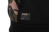 Felpa Fox 310 Felpa nera con cappuccio camo