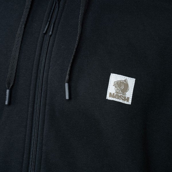 Felpa Nash Make It Happen con zip Nero