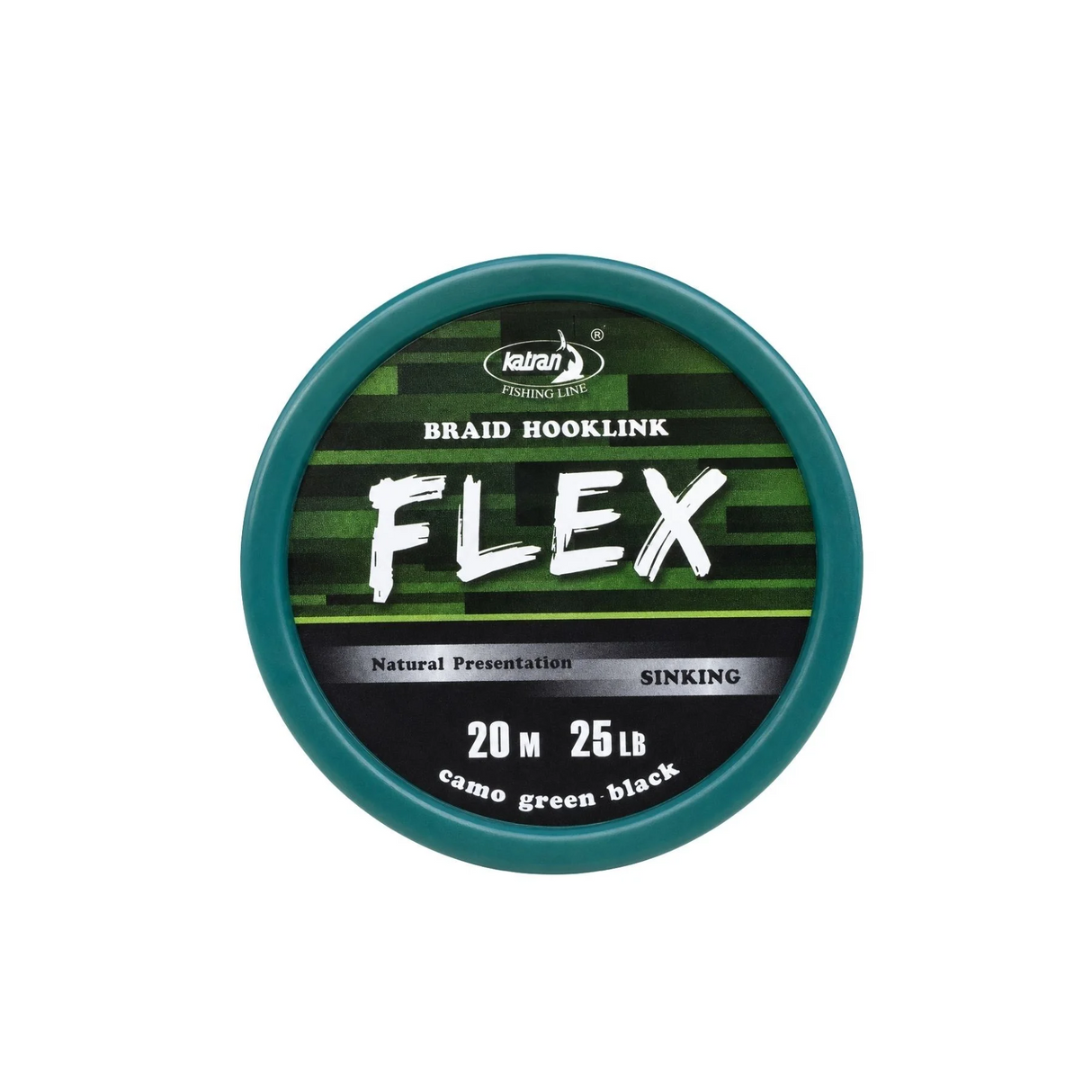 Trenzado Katran Hook Links Flex 25 lb 20 m