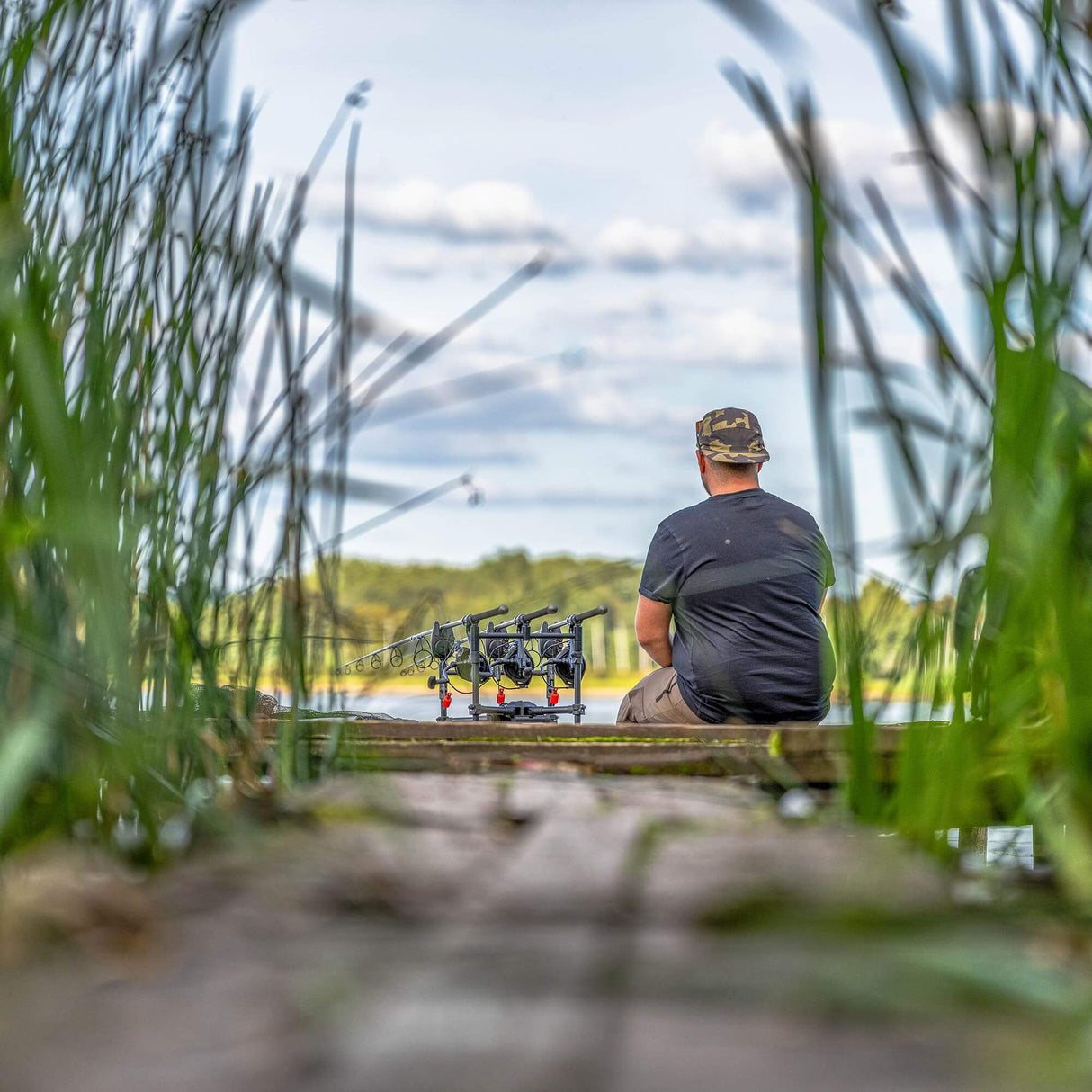 Treppiede Avid Carp Revolve Aste Super Low 2-3