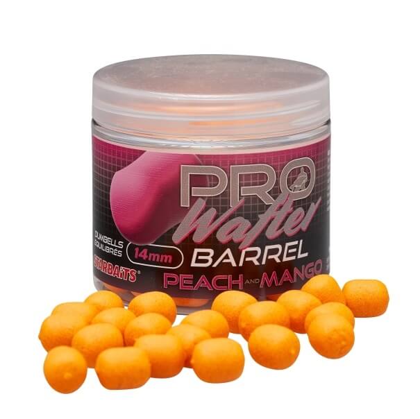 Wafters Dumbells Starbaits Pro Barrel Peach Maniglia 14 mm