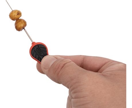 Aguja Avid Carp Fine Hair Re - Rig Rojo - Tienda Carpfishing