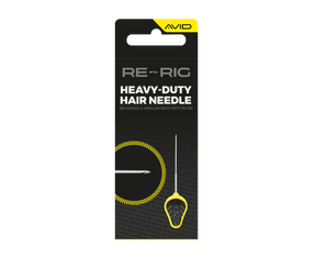 Aguja Avid Carp Heavy - Duty Hair Re - Rig Amarillo - Tienda Carpfishing