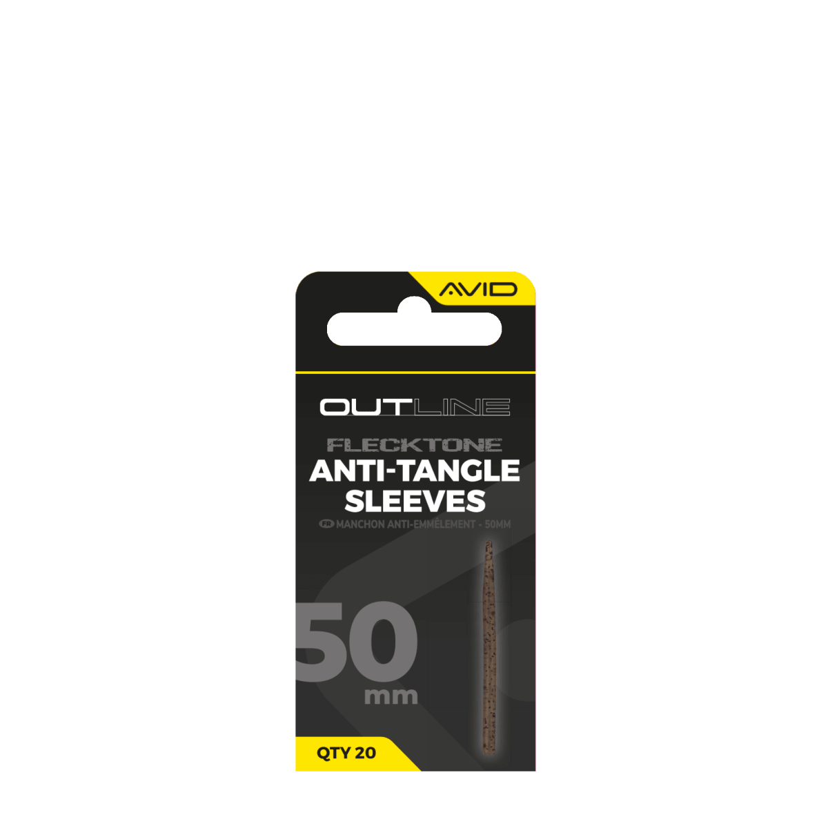 Anti tangle Sleeve Avid Carp Outline FleckTone 50 mm - Tienda Carpfishing