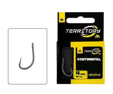 Anzuelos Mikado Territory Continental - Tienda Carpfishing