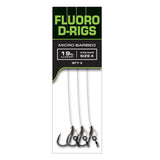Anzuelos montados Fox Edges Fluoro D - Rig - Tienda Carpfishing