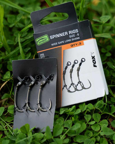 Anzuelos montados Fox Edges Spinner Rig - Tienda Carpfishing
